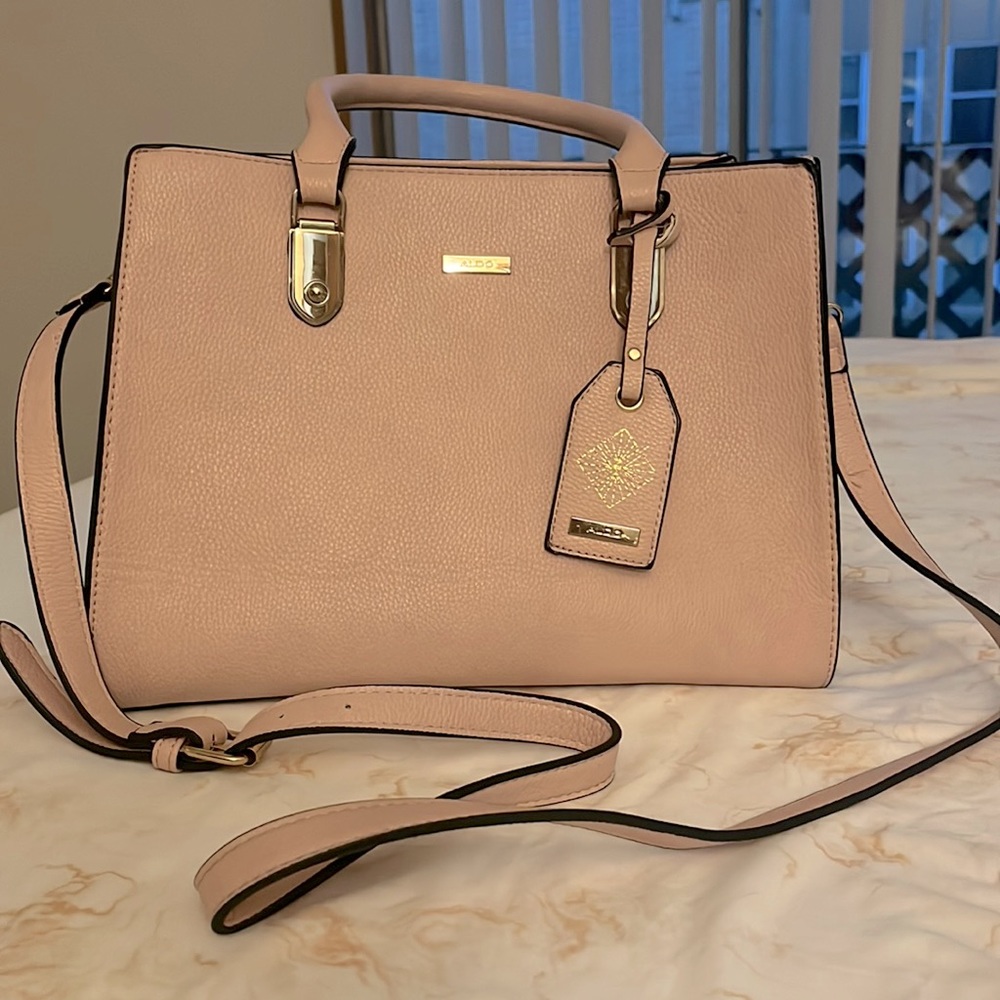 ALDO powder pink purse